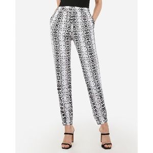 EXPRESS SNAKESKIN BUSINESS JOGGERS